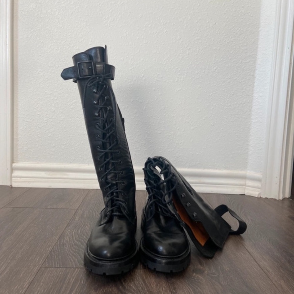 Frye knee high boots